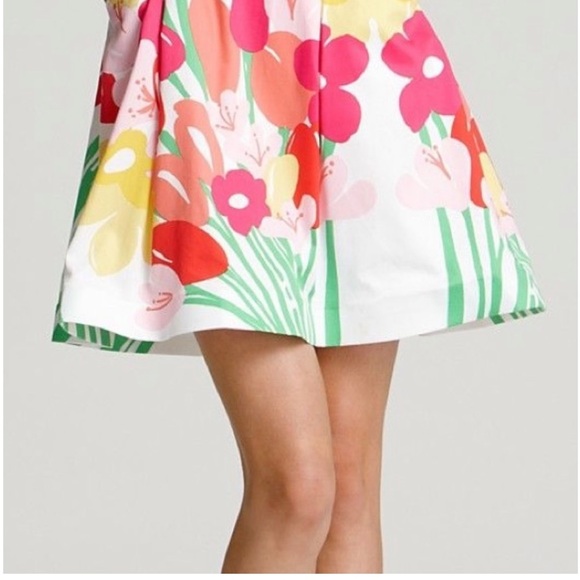 Lilly Pulitzer Lavish Lillies Blossom Skirt (15) - Picture 2 of 7